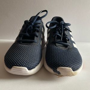 LAST CHANCE ***2 for $10***  Boys Navy Adidas Cloudfoam Sneakers Size 4